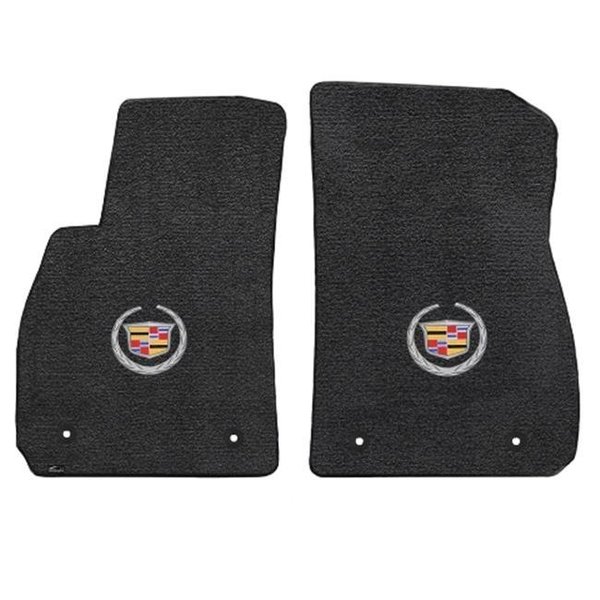 Lloyd Mats Lloyd Mats 600092 XTS 2013-2015 2 Piece Ebony Ultimat Cadillac Logo Mat 600092